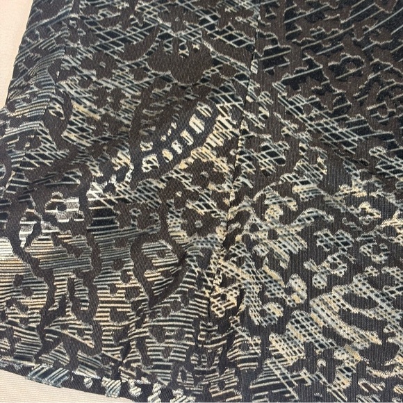 HARVE BENARD Sleeveless Black/Shiny/Sheer Velvet Blouse Like New‎ Sz 8 - Picture 7 of 12